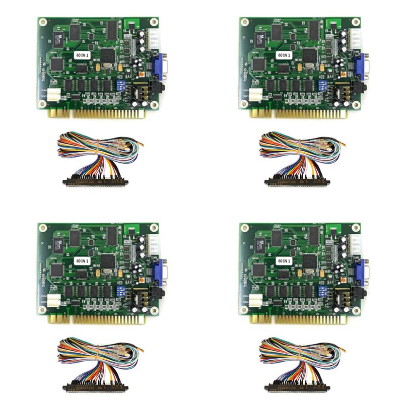 Usb Game Board Jamma - Carte de jeu d'arcade X64A-4X 60