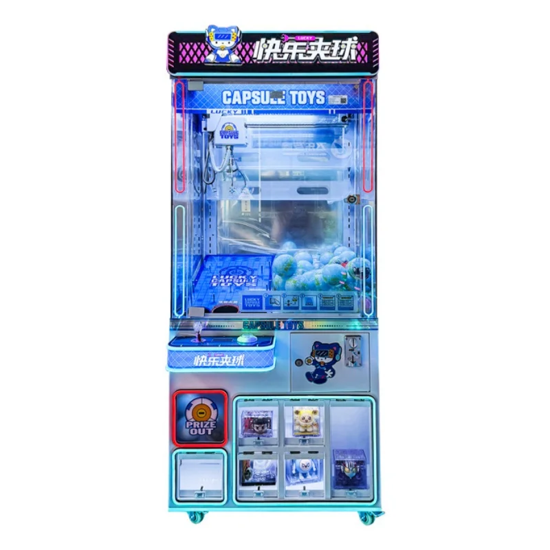 Arcade Prize Vending Machine - Machine à capsules Gachapon à grue,