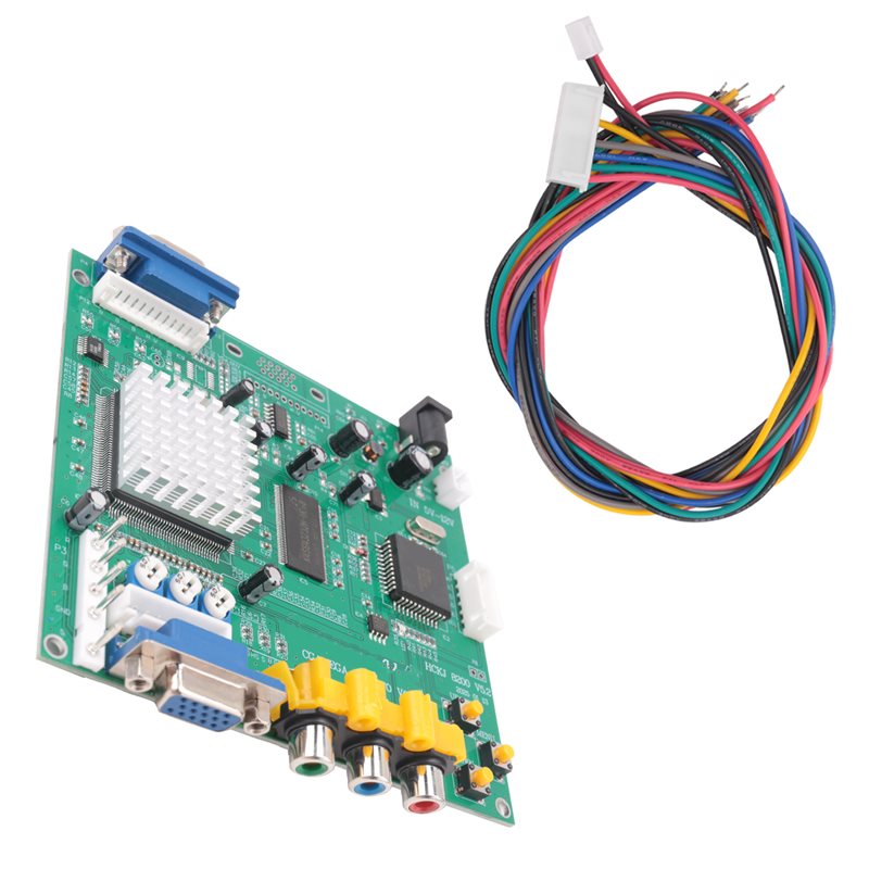 Usb Game Board Jamma - Convertisseur vidéo HD GBS8200 CGA/EGA/YUV/RGB vers