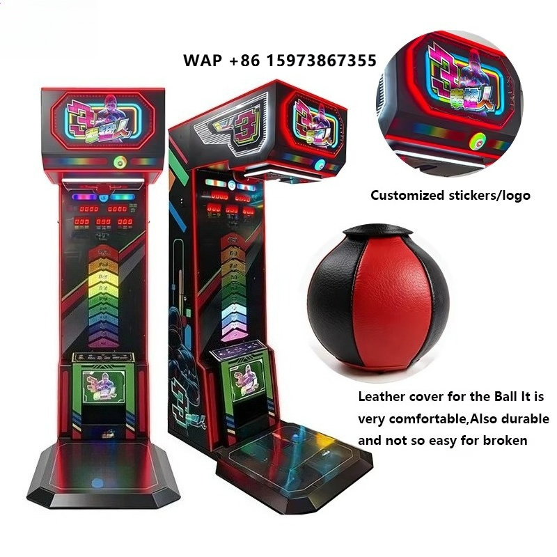 Boxing Machine Arcade - Machine de simulation de boxe électronique,