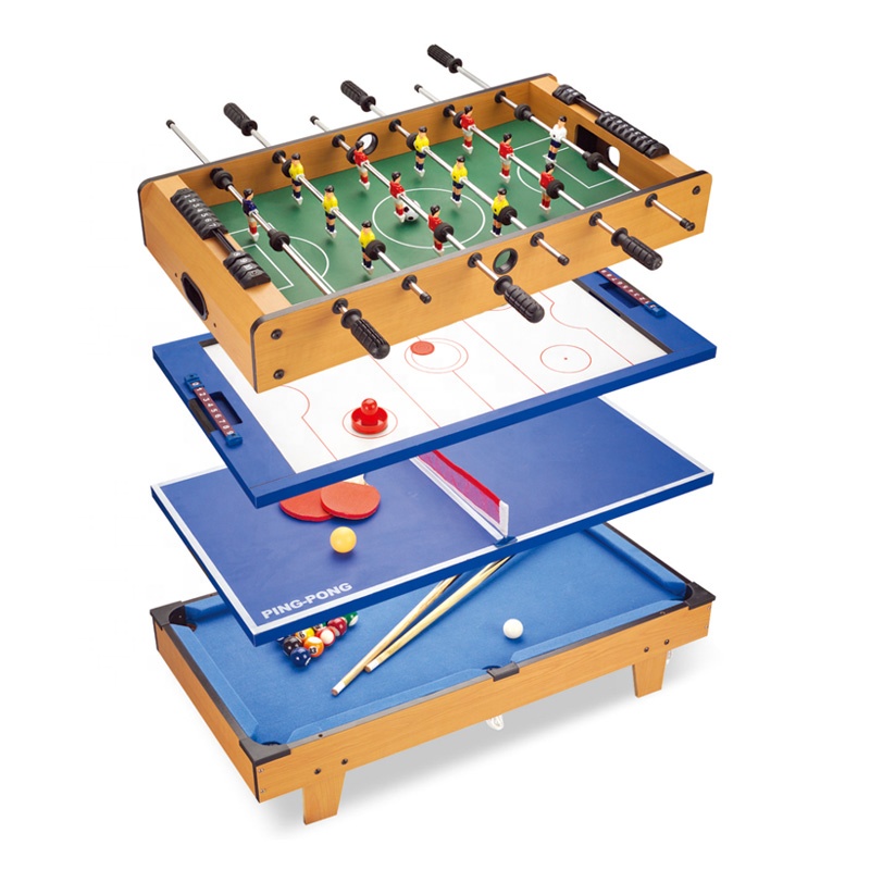 Table de jeux 4 en 1, billard, - Air Hockey Table avis et prix