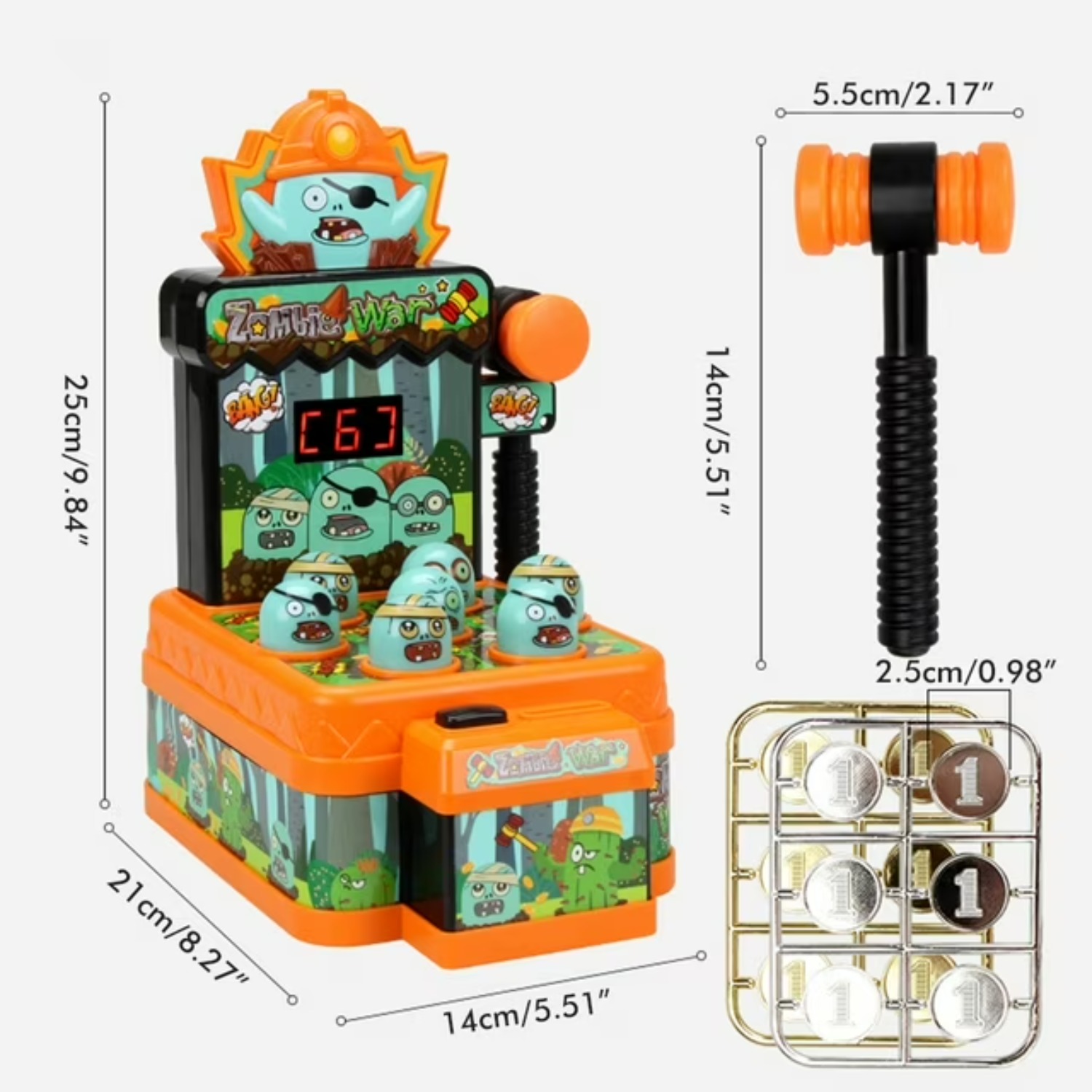 Jouets de jeu de frappe de zom - Whack A Mole Arcade avis et prix