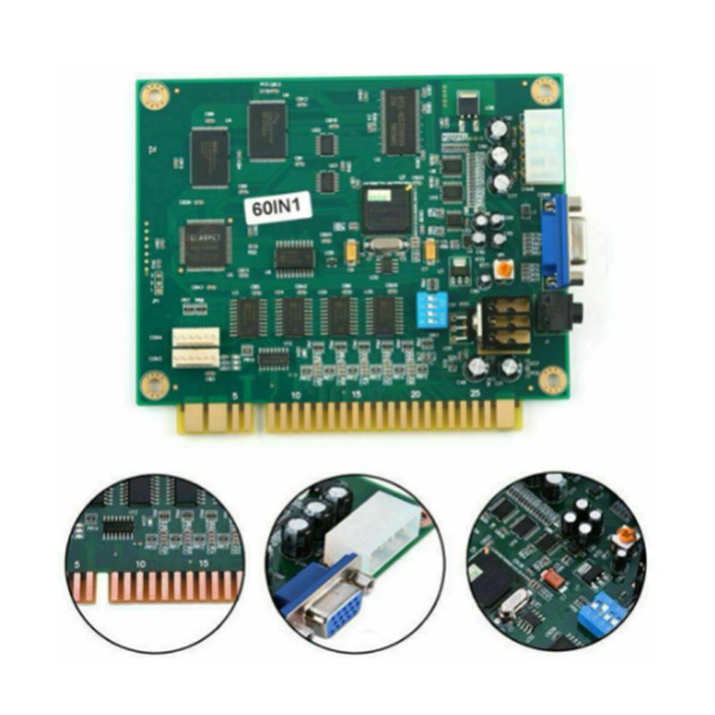 Carte de jeu d'arcade multicad - Usb Game Board Jamma avis et prix